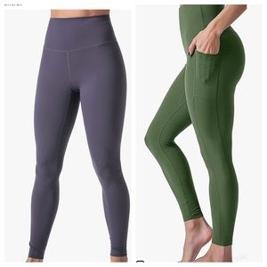 Sunzel Legging Bundle -7/8 pocket leggings, size M